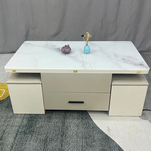 Juego de <span class=keywords><strong>mesa</strong></span> de comedor moderno <span class=keywords><strong>Mesa</strong></span> de <span class=keywords><strong>centro</strong></span> de extremo cuadrado multifuncional Altura de madera Elevador central ajustable <span class=keywords><strong>Mesa</strong></span> de <span class=keywords><strong>centro</strong></span> <span class=keywords><strong>negra</strong></span> - Product Image 6