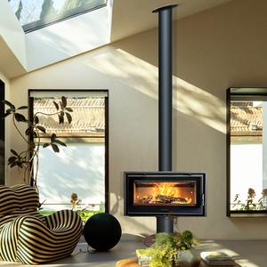 Estufa <span class=keywords><strong>de</strong></span> <span class=keywords><strong>Leña</strong></span> Independiente <span class=keywords><strong>de</strong></span> Acero, Diseño Moderno y Lujoso, Ecológica, para Villa, <span class=keywords><strong>Precio</strong></span> <span class=keywords><strong>de</strong></span> Fábrica - Product Image 6