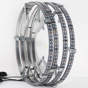 Anneaux lumineux RGB+Blanc à 2 rangées, éclairage de jante RGBW pour camion, feux de jante <span class=keywords><strong>LED</strong></span> à couleurs changeantes adaptés aux camions, pick-up, voitures, SUV, tout-terrain - Product Image 6