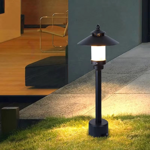 Lámpara de Jardín de Aluminio, Luz LED IP65 Impermeable, Regulable, 3500K, Blanco Cálido, Iluminación para Parques, Césped y Calles - Product Image 1