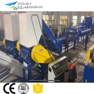 Plastic Flessen Recycle Polyester Vezel Maken Prijs Plastic Pet-fles Recycling Machine Gemaakt In China