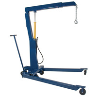 Grue d'atelier hydraulique manuelle personnalisée 2 tonnes grue de levage manuelle pour moteur de voiture