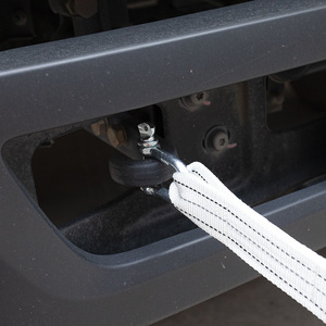 Cordon de remorquage pour voiture de 4 mètres et 5 tonnes avec crochet en U, cordon de remorquage d'urgence pour véhicule en polypropylène haute résistance - Product Image 1