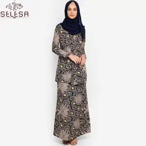 Baju Kurung Muslim Pengantin Wanita, Baju Kurung Muslim Turki Modis Terbaru 2020