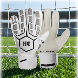 Gants de gardien de but de football professionnels de haut niveau, gants de gardien de but en latex allemand de 4 mm, personnalisation du logo, gants de gardien de but - Product Image 2