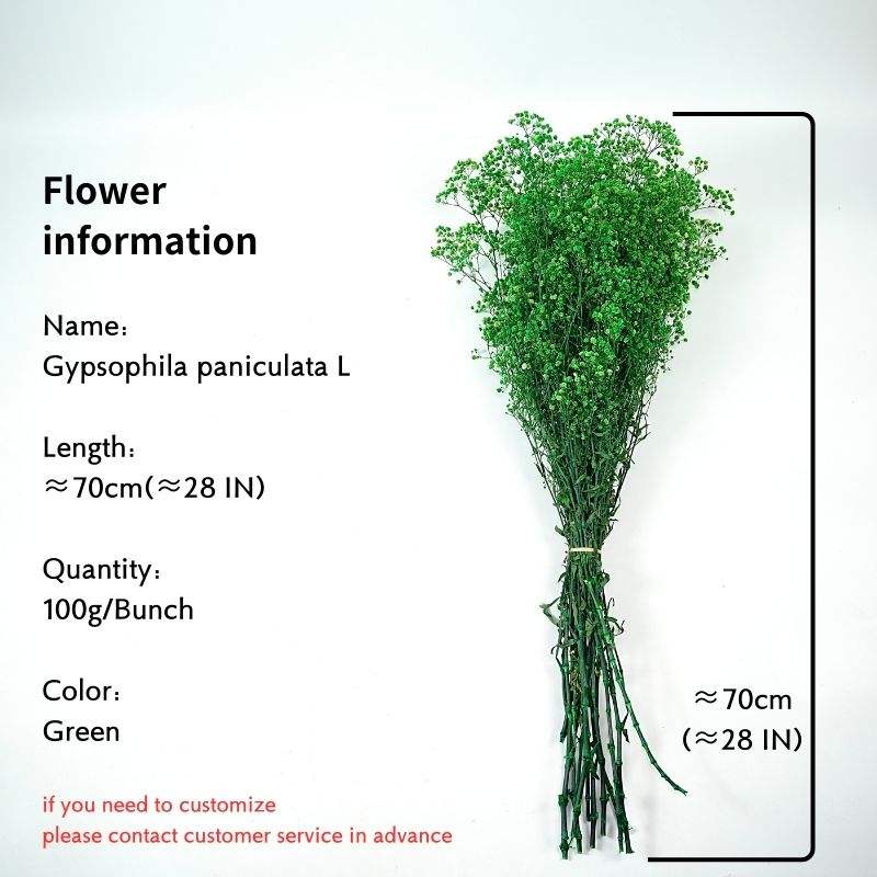 Verde (cantidad: 100 g/paquete) es de 28 pulgadas de largo