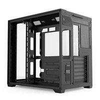 OEM/ODM Wankang Mid Tower ATX/Mini-ITX Steel Gaming Computer Case Glass Side Panel USB Front Ports Water Cooling Back Stock