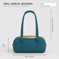 Sac fourre-tout de voyage en nylon recyclé lavé, sac à bandoulière mini-bowler personnalisé, structuré, léger, pour trousse de toilette et voyages d'affaires, OEM ODM