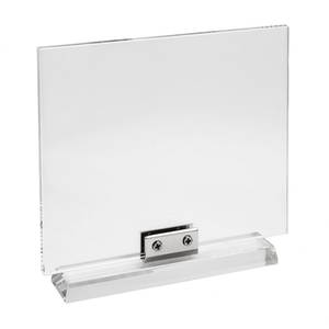 Trofeo de Cristal 255X215X10 con Base H 19, Exhibidor - Product Image 2