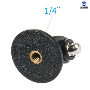 Adaptateur pour caméra d'action GoPro/DJI avec trépied et perche à selfie, écrou en cuivre 1/4 pouce, vis de caméra en plastique pour application automobile - Product Image 2