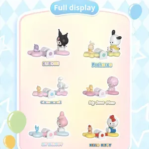 YD TOYS Trendy Hot-Selling Glass Seesaw Fridge Magnets for Family Series Blind Box Desktop Ornaments Gifts