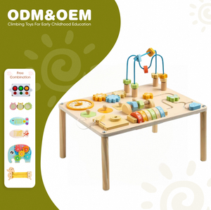 Tavolo da Gioco Sensoriale <span class=keywords><strong>Montessori</strong></span> 8 <span class=keywords><strong>in</strong></span> 1 <span class=keywords><strong>in</strong></span> <span class=keywords><strong>Legno</strong></span>, <span class=keywords><strong>Giocattoli</strong></span> Attività per Bambini, Materiali Didattici Prescolari, Tavola Sensoriale <span class=keywords><strong>in</strong></span> <span class=keywords><strong>Legno</strong></span> per i Primi Passi - Product Image 1
