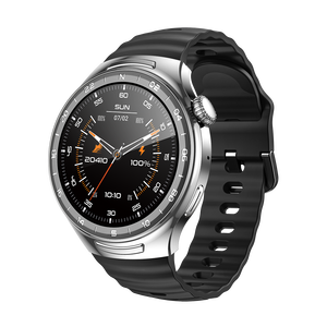 Reloj inteligente 1,43 "Pantalla AMOLED BT Llamadas Música local Reproducción de video Grabación de audio Aplicación <span class=keywords><strong>Descargar</strong></span> Relojes inteligentes <span class=keywords><strong>para</strong></span> hombres - Product Image 1