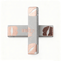 Boîtes de papier d'emballage cosmétique vides en or personnalisées Boîte d'emballage de tube de baume et de brillant à lèvres de maquillage avec logo