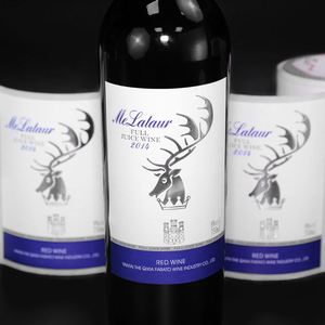 Étiquettes de vin personnalisées autocollantes en vinyle imperméable de haute qualité, impression sur mesure, qui se démarquent sur les étagères - Product Image 2