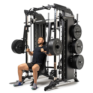Équipement de fitness complet pour l'entraînement de force : Power Rack, Machine Smith multifonctionnelle, Rack à squats pour la maison - Product Image 1