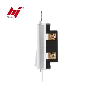 Interruptor de luz de paleta decorativa UL 15A 120-277V Interruptor de polo único Blanco