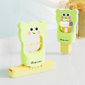 Wholesale Mini Foldable Desktop Mop Wet Dry Use Lazy Cartoon Bear <b>Table</b> Wiping Tool - Product Image 1