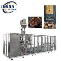 Machine d'emballage sous vide automatique pour l'emballage en briquettes de poudre d'extrait de café instantané séché par pulvérisation, machine de mise sous vide de table