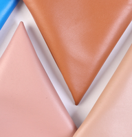 Design unique Offre Spéciale couleurs personnalisées Tissu en cuir marron Tissu en similicuir Tissu écologique en cuir