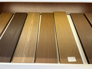 La clôture extérieure imperméable de WPC lambrisse le mur composé en plastique en bois de jardin - Product Image 3