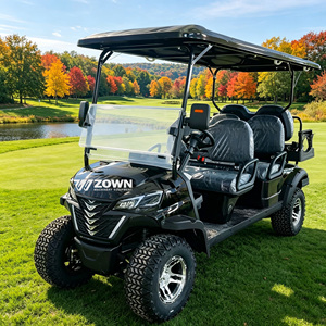 Voiturette de golf électrique de luxe avec matériaux haut de gamme et siège inclinable, batterie 48V, vitesse 30-50 km/h - Product Image 1