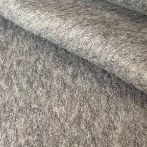 580wool wool 45sterster5alpaca dört mevsim düz renk tek taraflı uzun saç yün kumaş erkek ve kadın mont ve şapkalar için - Product Image 4