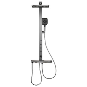 Aluminum Alloy <b>Shower</b> Set YM-4302 Rainfall Massage With Temperature Control For Bathroom - Product Image 1