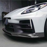 Kit carrosserie amélioré pour Porsche Panamera 976, comprenant une lèvre avant en fibre de carbone, une lèvre arrière, des jupes latérales, des diffuseurs de turbulence avant et arrière