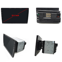 Autoradio stéréo GPS de navigation multimédia avec écran tactile IPS rotatif Android 13 2 Din universel, lecteur vidéo, 6 Go de RAM, 128 Go de ROM