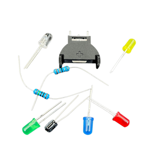 Kit de réparation pour ports de manette SEGA <span class=keywords><strong>Dreamcast</strong></span> DC : PCB, LED d'alimentation, fusible, condensateur, support de batterie - Product Image 3