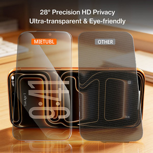 Mietubl กระจกนิรภัยเพื่อความเป็นส่วนตัวแบบไร้ขอบสำหรับ iPhone 17 16 15 <span class=keywords><strong>14</strong></span> 13 PRO MAX - Product Image 3