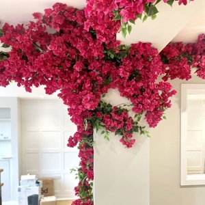 Usine En Gros 117cm Artificielle <span class=keywords><strong>Bougainvillier</strong></span> Soie Fleurs Triangle Fleur <span class=keywords><strong>De</strong></span> Prunier Branches pour La Décoration <span class=keywords><strong>De</strong></span> Magasin <span class=keywords><strong>De</strong></span> Noël - Product Image 4