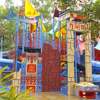 Dalang marque parc aquatique Design parc aquatique Construction Maya Style maison de l'eau pour Resort Hotel et eux parc