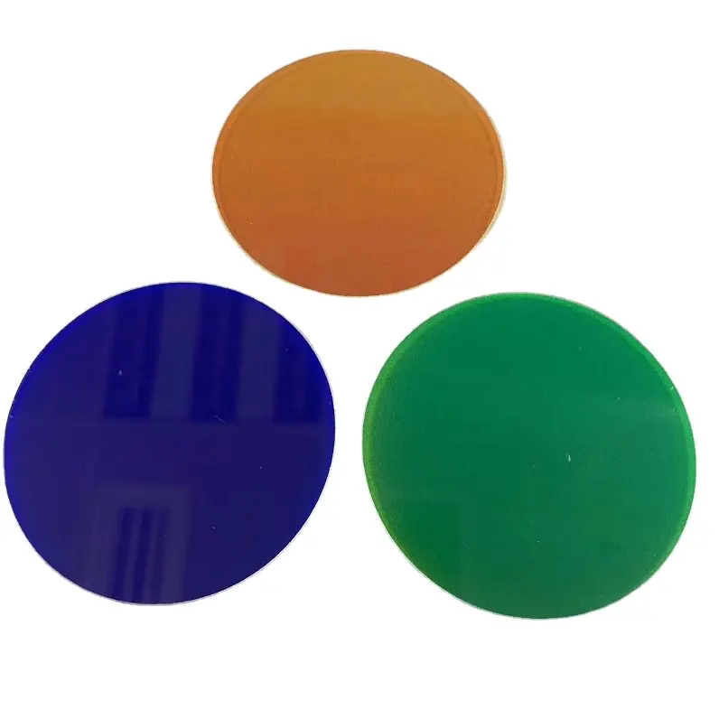Filtros de atalho cortados infravermelho (ir), filtro de vidro de atalho uv