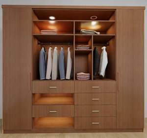 Nuevo Armario Moderno para Dormitorio y Vestidor, Armario de Diseño de Madera Hecho a Medida - Product Image 2