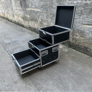 Tùy chỉnh triển lãm thương mại lưu trữ di chuyển DJ hộp di chuyển tiện ích ngăn kéo trường hợp đường bay với ngăn kéo - Product Image 6