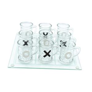 Set di Scacchi in Vetro con Gioco dell'Forza e Bicchierini da Shot per Gioco Alcolico - Product Image 1