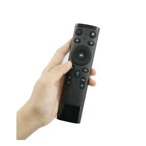 Wholesale Price Q5 Air Mouse 2.4G Wireless RF Remote Control Gyroscope Voice Input Android TV Box Using Smart Remote Control