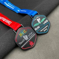 Atacado logotipo personalizado maratona esportes taekassistdo medalha fabricação