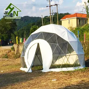 환상적인 아름다운 관광 명소 리셉션 돔 텐트