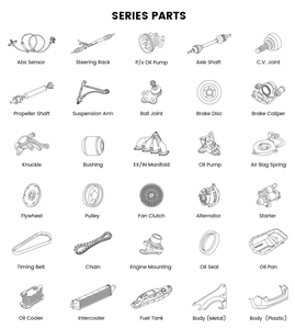 ชุดโซ่เกียร์ไทม์มิ่งเครื่องยนต์เกียร์ข้อเหวี่ยง VVT Chain ผลิตภัณฑ์ 2071454 5101191 5101194 5101199 - Product Image 5