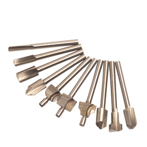 Fraise à bois en carbure Yunbei Yb, tige droite de 1/8 po, pour le travail du bois, la meulure et la sculpture, ensemble de fraises - Product Image 2