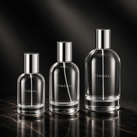 Flacon de parfum vide de luxe personnalisé 30ml 50ml 100ml pour marque privée avec vaporisateur et boîte