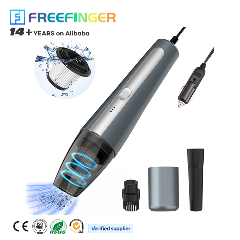 120 Вт Мощный портативный ручной автомобильный пылесос для автомойки