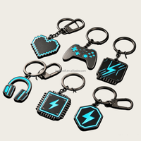 Porte-clés en métal émaillé personnalisés en usine, porte-clés promotionnels commémoratifs pour entreprises avec logo personnalisé en gros