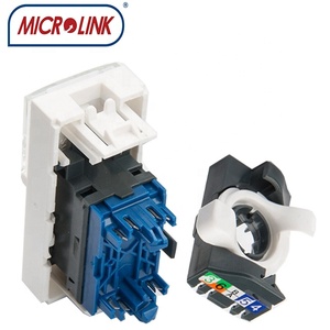 Cho Legrand 45*22.5 pháp loại UTP Cat6 khảm LCS 76561 faceplate <span class=keywords><strong>toolless</strong></span> <span class=keywords><strong>Keystone</strong></span> Jack <span class=keywords><strong>RJ45</strong></span> faceplate với màn trập - Product Image 5