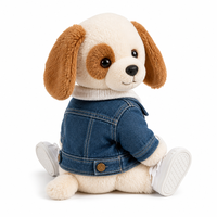 Peluche personnalisée avec design sur mesure pour cadeaux, promotion de marque, objets de collection