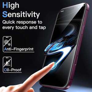 ฟิล์มกระจกนิรภัยแบบใส 2.5D Slim HD ป้องกันรอยขีดข่วน สำหรับ iPhone 18 Pro Max ฟิล์มกันรอยหน้าจอ OEM แบบกำหนดเอง - Product Image 3