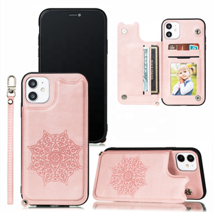 Cuir D'UNITÉ CENTRALE TPU PC pour <span class=keywords><strong>iphone</strong></span> <span class=keywords><strong>12</strong></span> étui Portefeuille Porte-Cartes pour <span class=keywords><strong>iphone</strong></span> <span class=keywords><strong>12</strong></span> <span class=keywords><strong>pro</strong></span> <span class=keywords><strong>max</strong></span> téléphone étui à cartes - Product Image 4